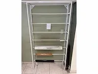 Metalen rek voor rollen inpakfolie-inpakpapier - afbeelding 1 van  2