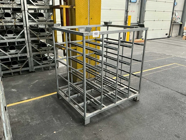 Metalen rek voor sipwell flessen - afbeelding 2 van  5