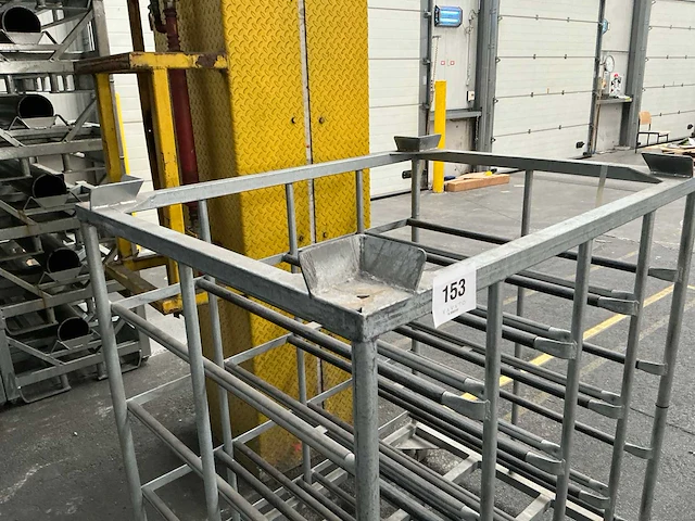 Metalen rek voor sipwell flessen - afbeelding 3 van  5