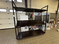 Metalen rek vv 3 leggers - afbeelding 1 van  3