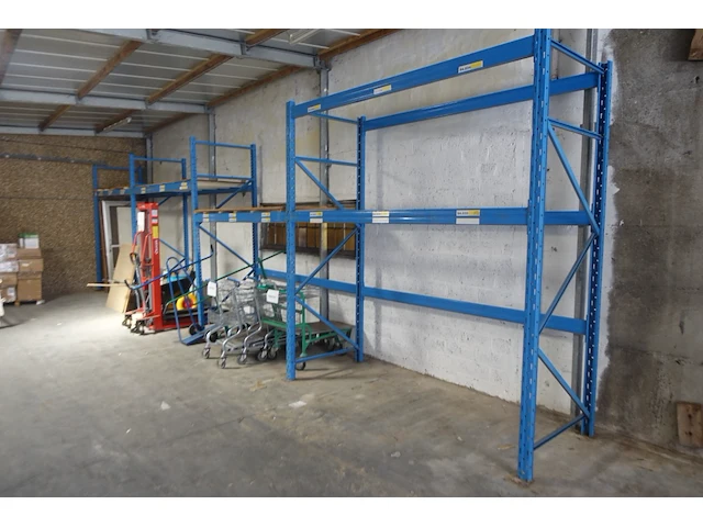 Metalen rek/palletstelling - afbeelding 2 van  3