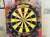 Metalen retrolook sierbord - afbeelding 1 van  1