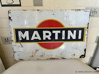 Metalen retrolook sierbord - afbeelding 1 van  1