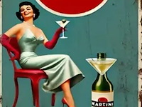 Metalen retrolook sierbord - afbeelding 1 van  1