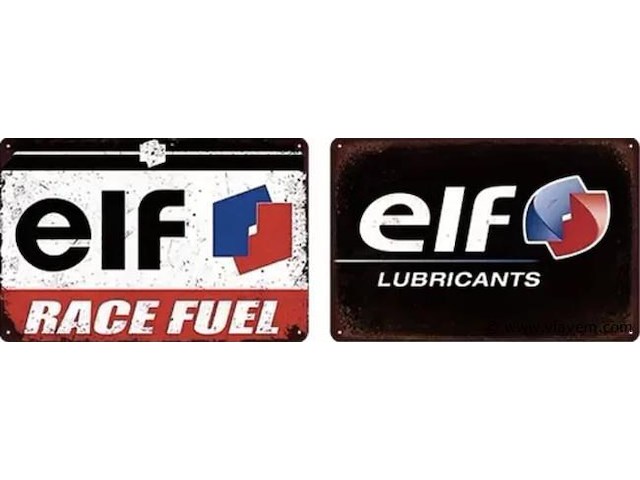 Metalen retrolook sierbord - afbeelding 1 van  1