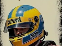 Metalen retrolook sierbord - afbeelding 1 van  1