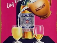 Metalen retrolook sierbord - afbeelding 1 van  1