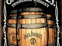 Metalen retrolook sierbord - afbeelding 1 van  1