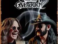 Metalen retrolook sierbord - afbeelding 1 van  1