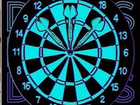 Metalen retrolook sierbord - afbeelding 1 van  1