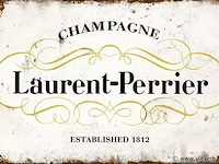 Metalen retrolook sierbord - afbeelding 1 van  1