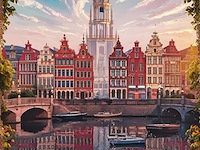 Metalen retrolook sierbord - afbeelding 1 van  1