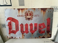 Metalen retrolook sierbord - afbeelding 1 van  1