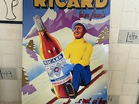 Metalen retrolook sierbord - afbeelding 1 van  1