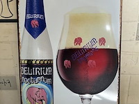 Metalen retrolook sierbord - afbeelding 1 van  1