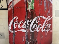 Metalen retrolook sierbord - afbeelding 1 van  1