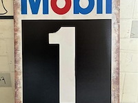 Metalen retrolook sierbord - afbeelding 1 van  1