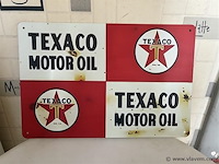 Metalen retrolook sierbord - afbeelding 1 van  1