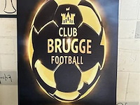 Metalen retrolook sierbord - afbeelding 1 van  1