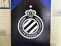 Metalen retrolook sierbord - afbeelding 1 van  1