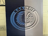 Metalen retrolook sierbord - afbeelding 1 van  1