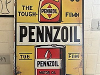 Metalen retrolook sierbord - afbeelding 1 van  1