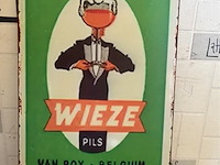 Metalen retrolook sierbord - afbeelding 1 van  1