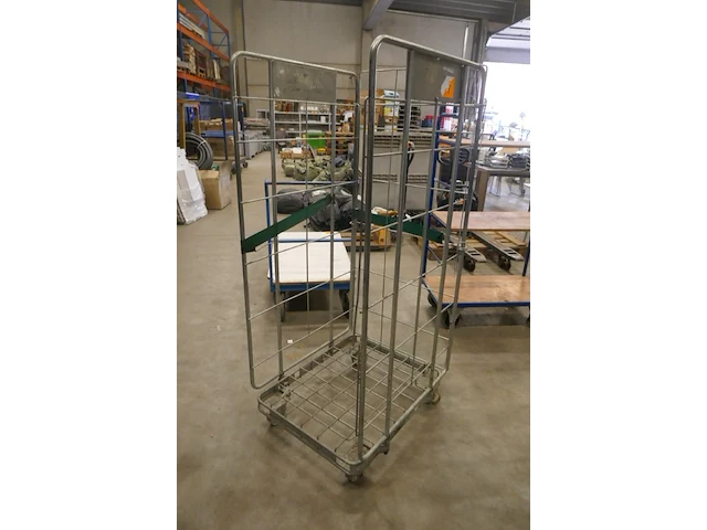 Metalen rolcontainer 3-heks - afbeelding 2 van  3