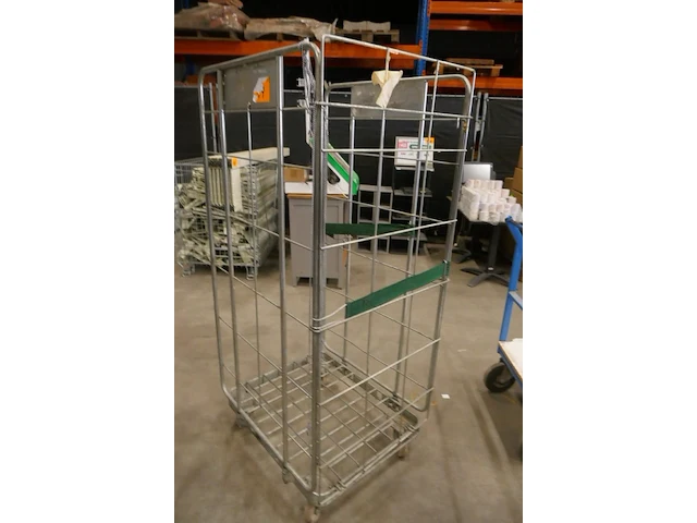 Metalen rolcontainer 3-heks - afbeelding 3 van  3