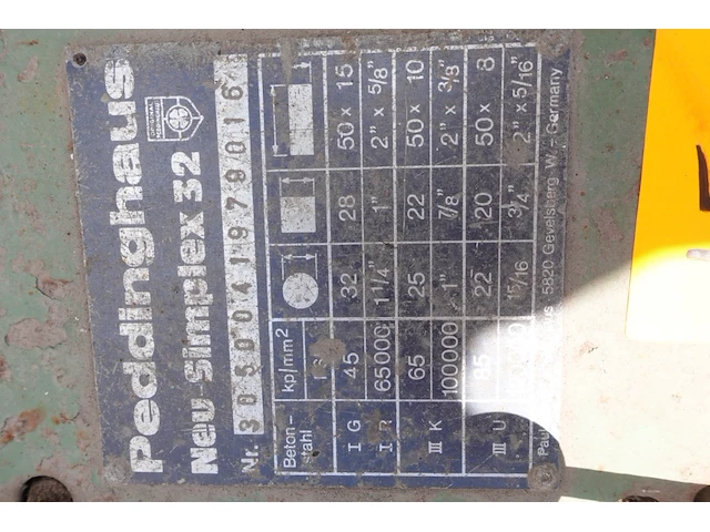 Metalen schaar peddinghaus - afbeelding 4 van  4