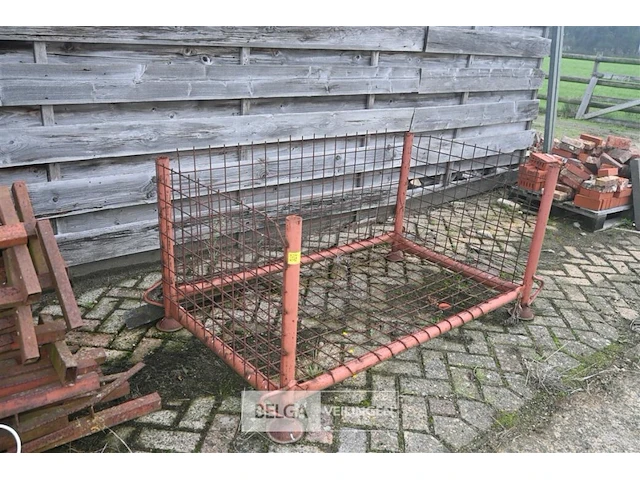 Metalen schoorbak met draad - afbeelding 1 van  5