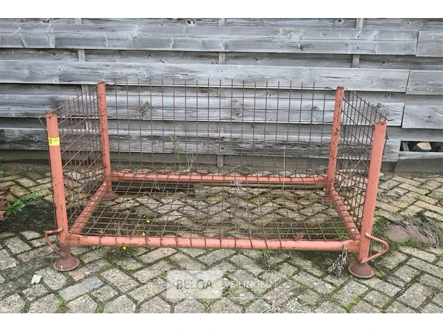 Metalen schoorbak met draad - afbeelding 2 van  5