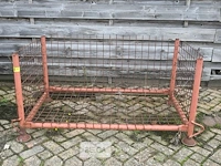 Metalen schoorbak met draad - afbeelding 2 van  5