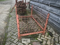 Metalen schoorbak met draad - afbeelding 3 van  5
