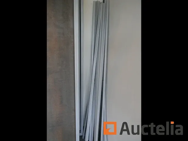 Metalen schuivende display rek voor tegels - afbeelding 1 van  4
