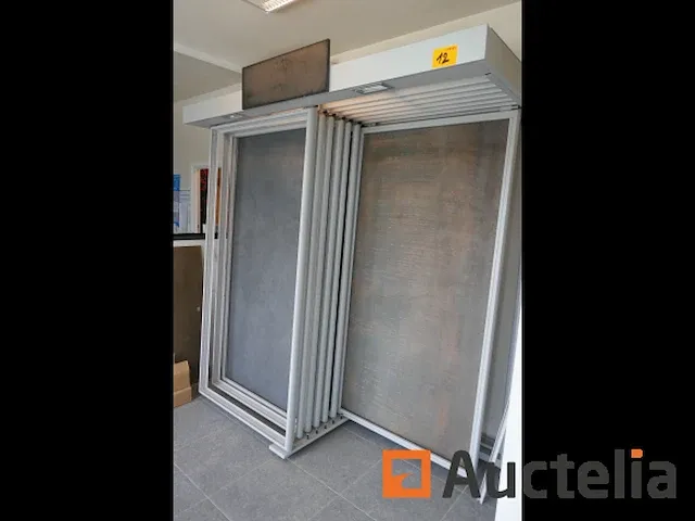 Metalen schuivende display rek voor tegels - afbeelding 2 van  4