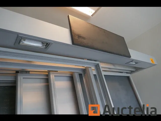 Metalen schuivende display rek voor tegels - afbeelding 3 van  4