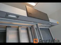 Metalen schuivende display rek voor tegels - afbeelding 3 van  4