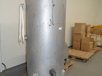 Metalen silo 1000l