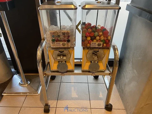 Metalen snoepdispenser - afbeelding 3 van  8