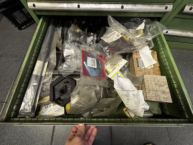 Metalen sorteerkast - afbeelding 9 van  9