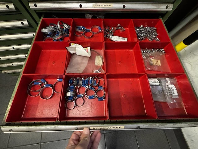 Metalen sorteerkast - afbeelding 4 van  7