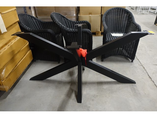 Metalen spider tafelpoot - afbeelding 1 van  2