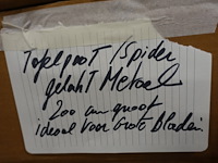 Metalen spider tafelpoot - afbeelding 2 van  2