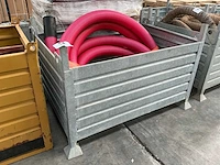 Metalen stapelbak (2x) - afbeelding 1 van  5
