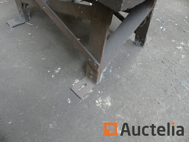 Metalen steuntafel met stevige plank - afbeelding 1 van  3