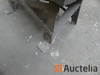Metalen steuntafel met stevige plank
