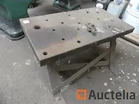 Metalen steuntafel met stevige plank - afbeelding 2 van  3