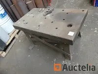 Metalen steuntafel met stevige plank - afbeelding 3 van  3