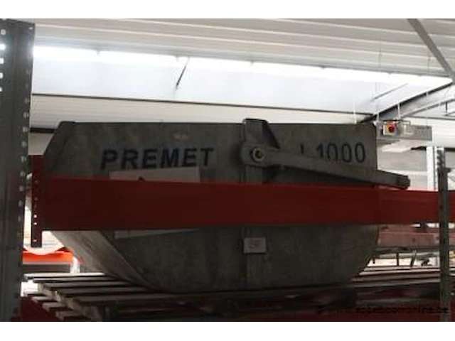 Metalen stortbak 1000l - afbeelding 1 van  2